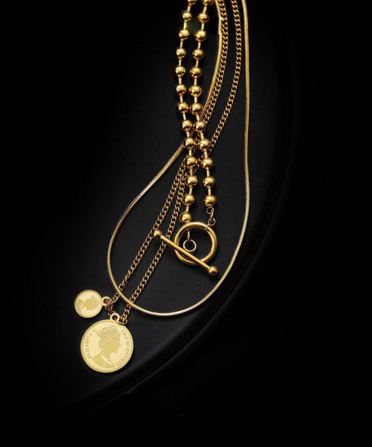 3way layered necklace