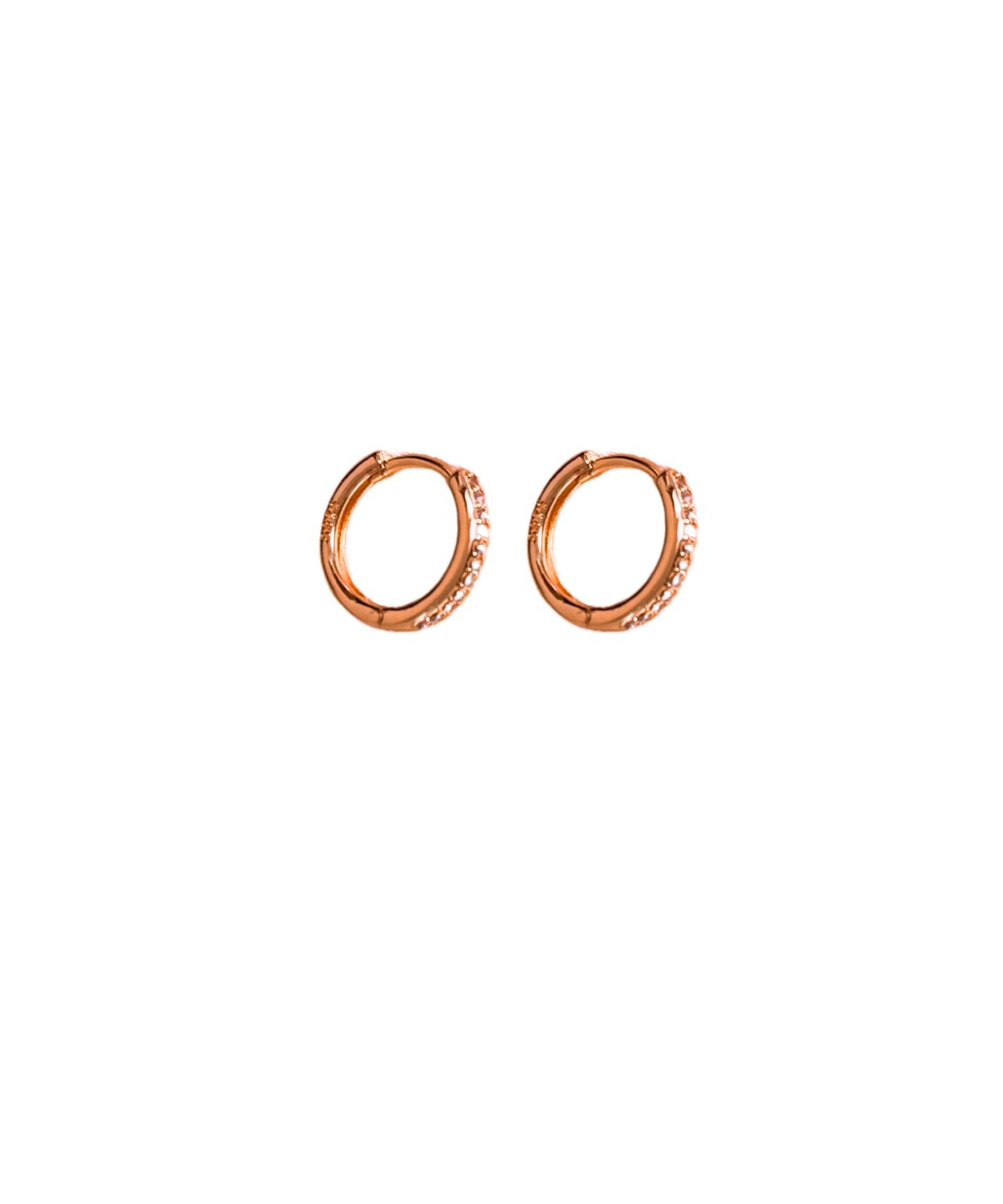 stone line hoop pierce