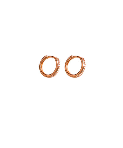 stone line hoop pierce