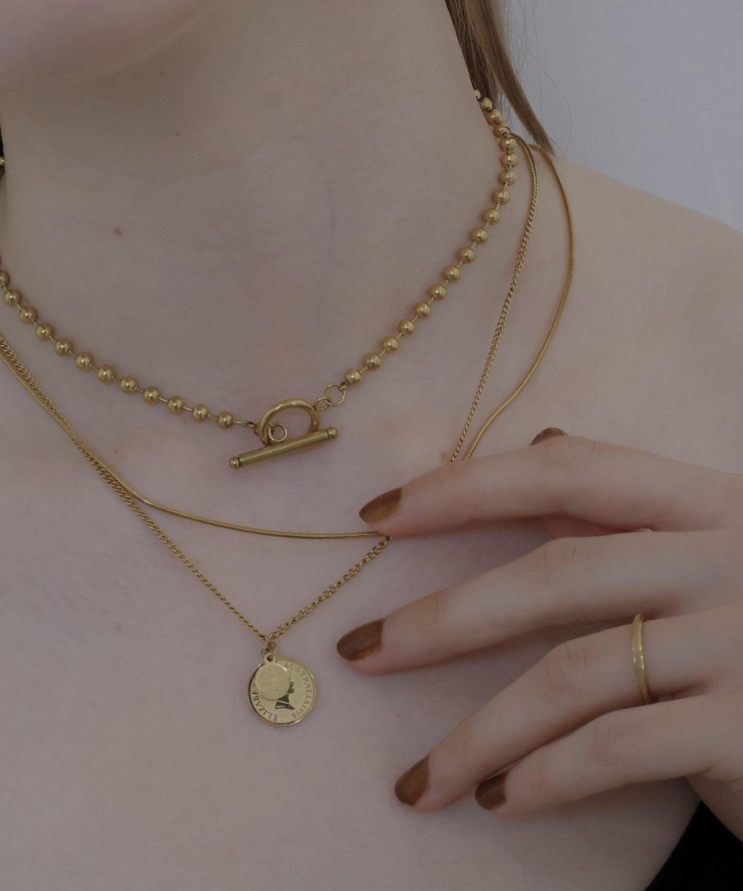 3way layered necklace