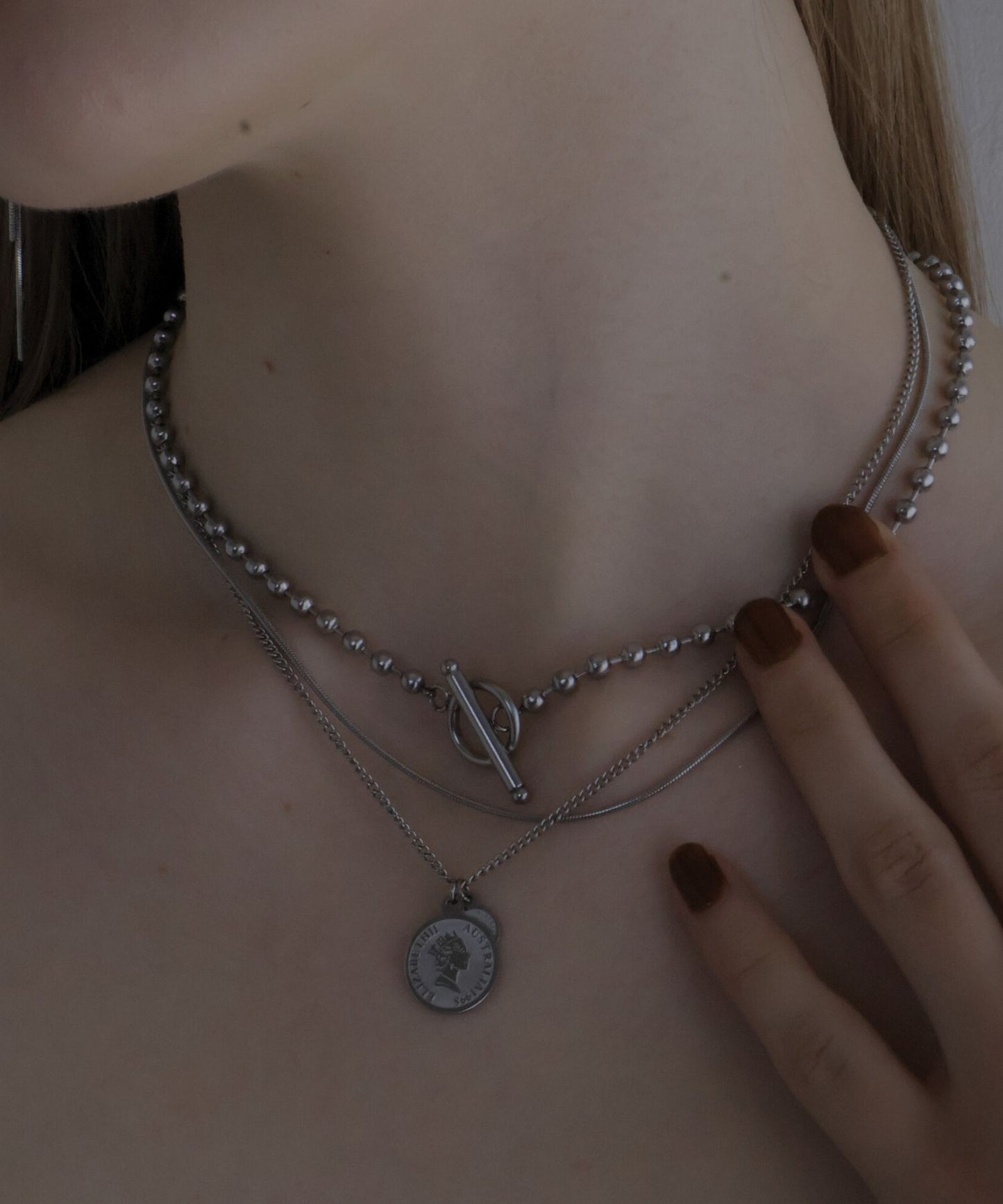 3way layered necklace