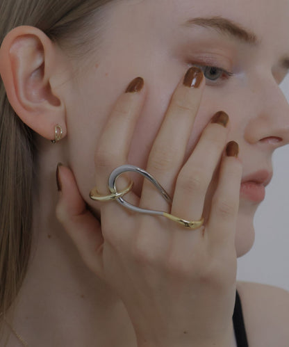 wave design ring (set)