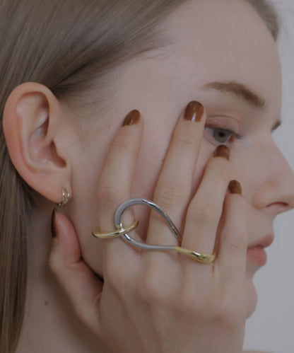 wave design ring (set)