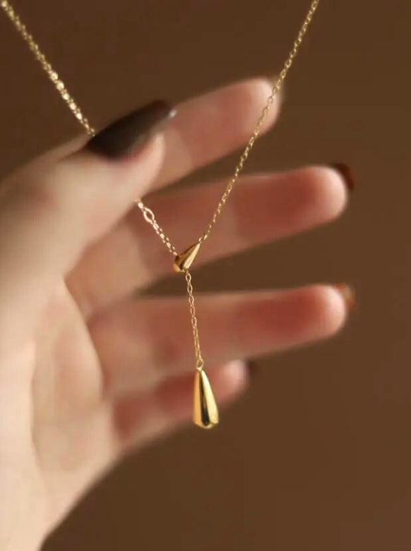 drop sway necklace