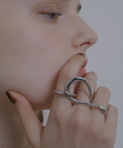 wave design ring (set)