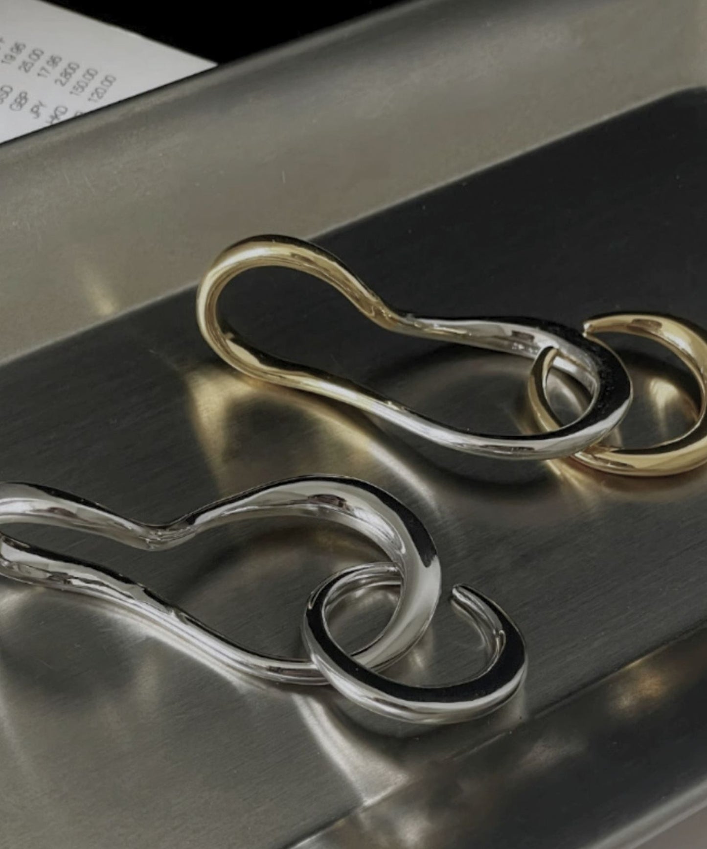 wave design ring (set)