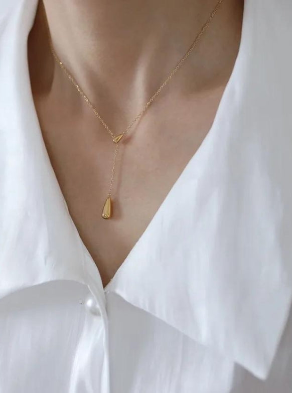 drop sway necklace