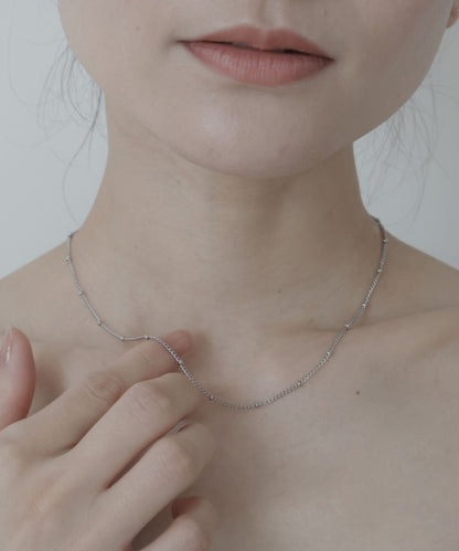 path ball chain necklace