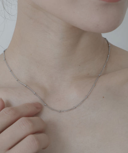 path ball chain necklace