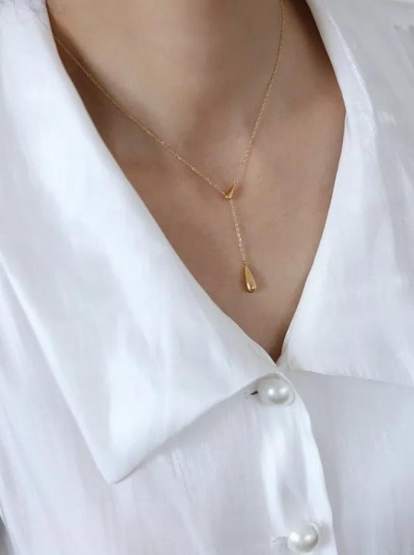 drop sway necklace