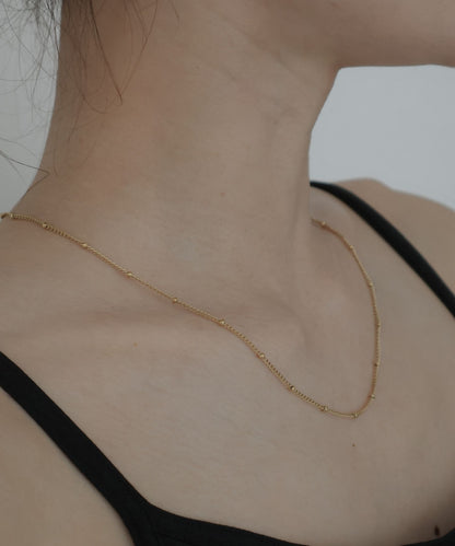 path ball chain necklace