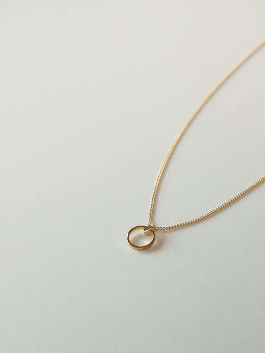 melty ring necklace
