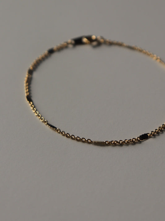 mille chain bracelet(plate)
